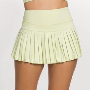 Light green size small, gold hinge skirt